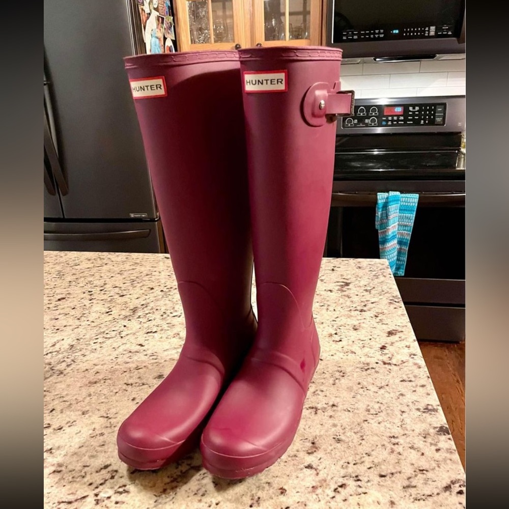 Hunter Boots Size 8
